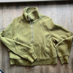 Lululemon Scuba Oversized Funnel Neck Half-Zip
Bronze Green